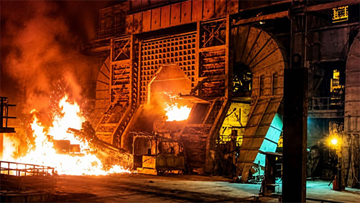 Steel plant 